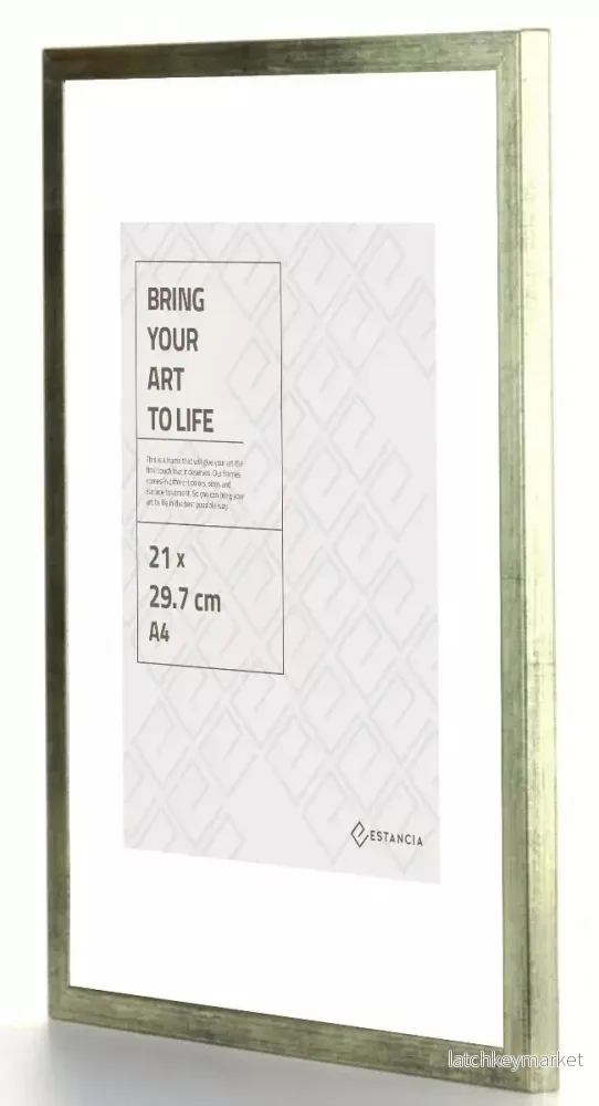 GALANT SILVER med plexiglas 30x40 - Bild 2