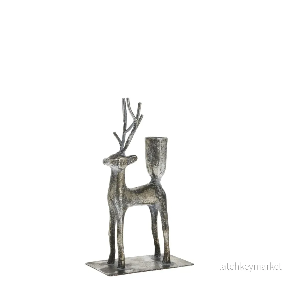 Misella ljushållare H20 cm. antikt silver Misella ljushållare H20 cm. antikt silver