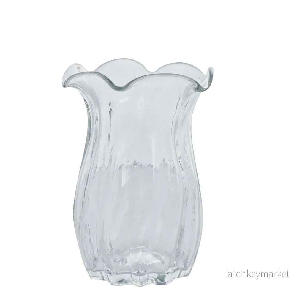 Scarlett vas H28 cm. transparent glas Scarlett vas H28 cm. transparent glas