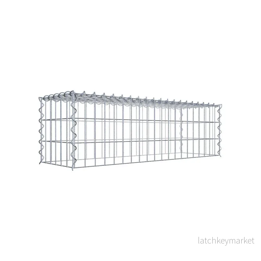 Påväxt gabion typ 3 100 cm x 30 cm x 30 cm (L x H x D), maskstorlek 5 cm x 10 cm, spiral Påväxt gabion typ 3 100 cm x 30 cm x 30 cm (L x H x D), maskstorlek 5 cm x 10 cm, spiral