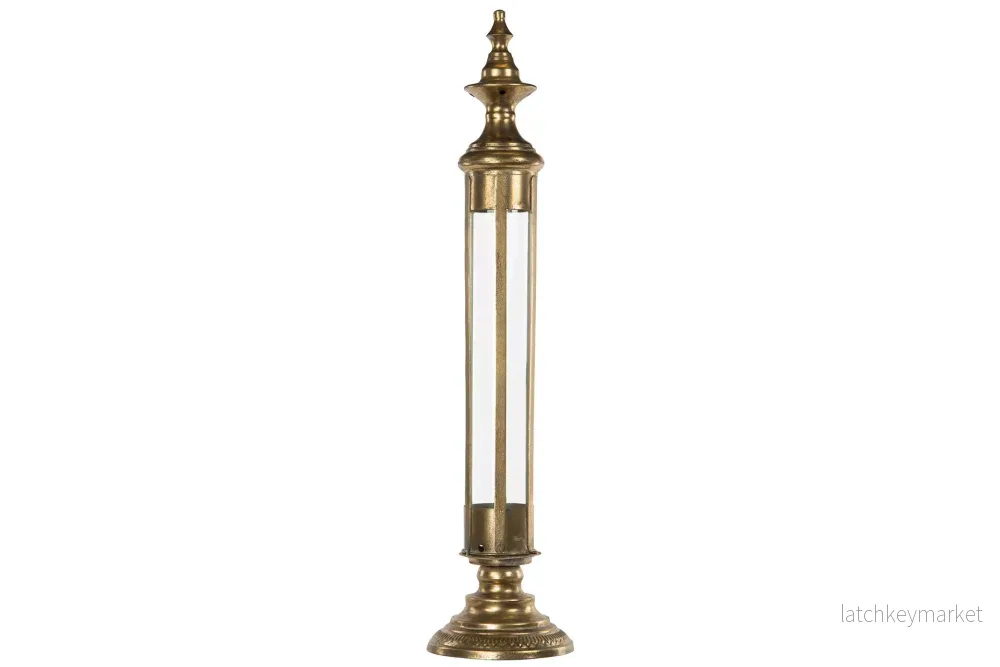 Ljuslykta Tower Guld 19x86cm 1 st HH REA Ljuslykta Tower Guld 19x86cm 1 st HH REA