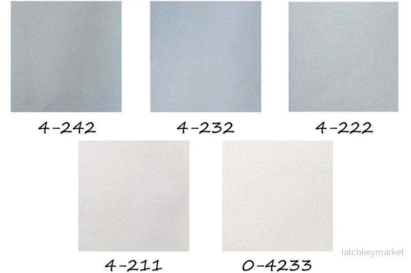 Nedtonad parisblå- Ovolin äggoljetempera