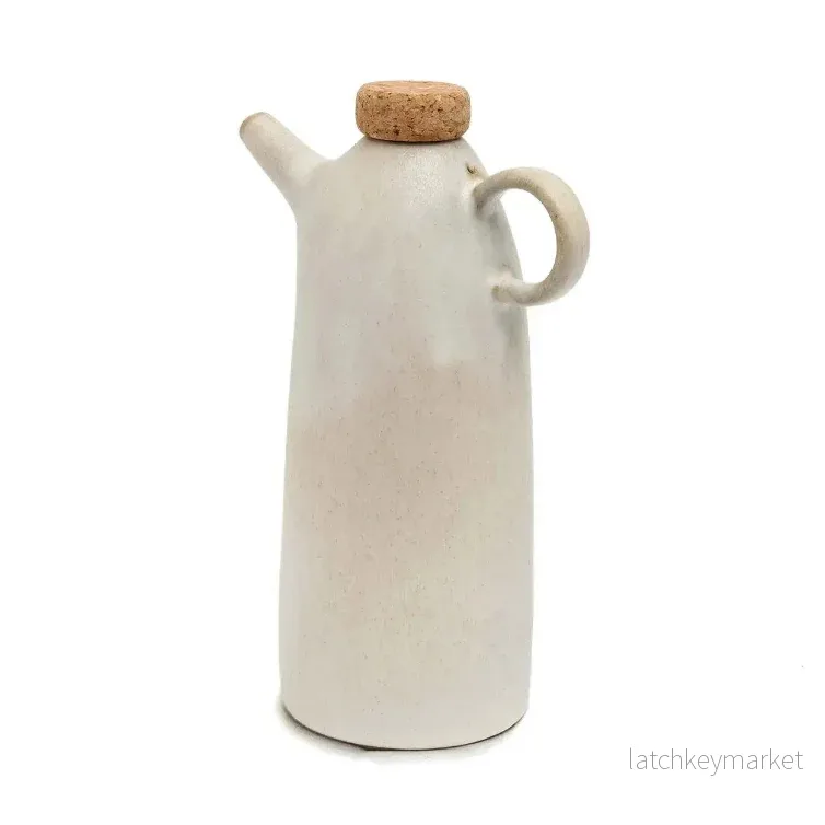 The Portuguese Olive Oil Bottle with cork top - off-white - Bild 3