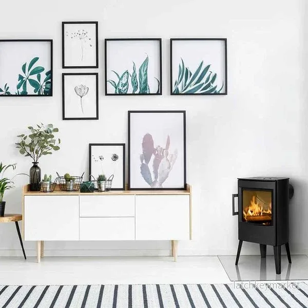Kamin Wiking Mini 2 med långa ben - Bild 3