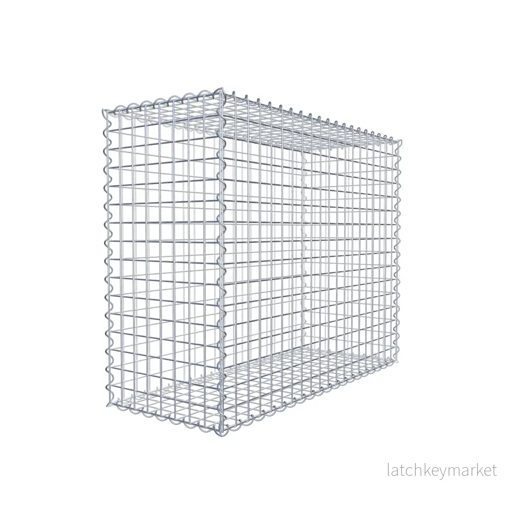 Gabion 100 cm x 80 cm x 40 cm (L x H x D), maskstorlek 5 cm x 5 cm, spiral Gabion 100 cm x 80 cm x 40 cm (L x H x D), maskstorlek 5 cm x 5 cm, spiral