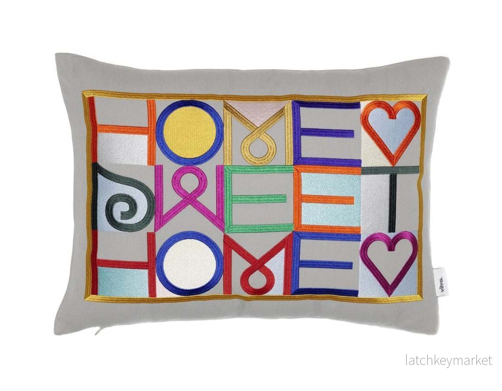 Embroidered Pillow - Home Sweet Home