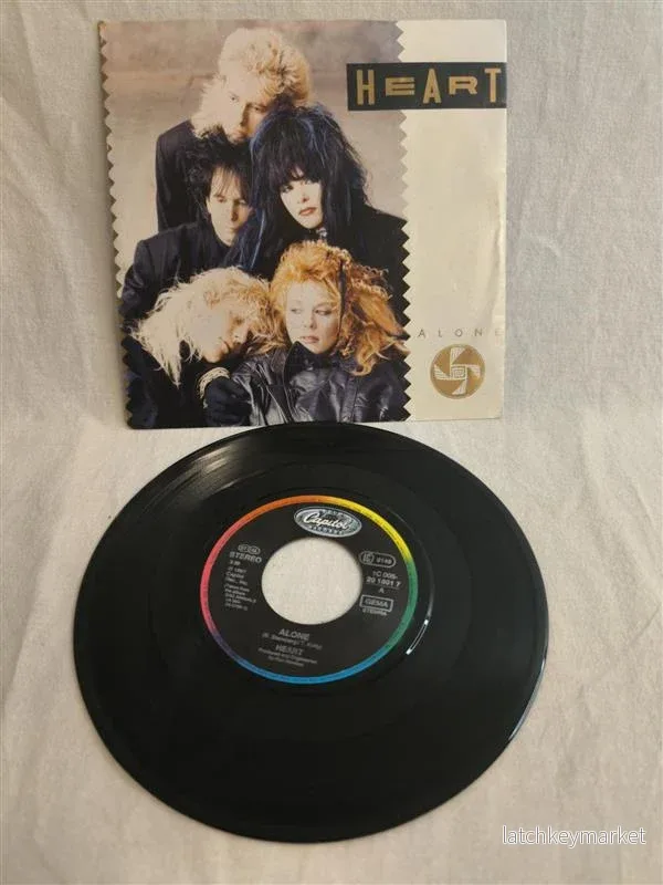 Heart – Alone (7” Vinyl, 1987) - Bild 2