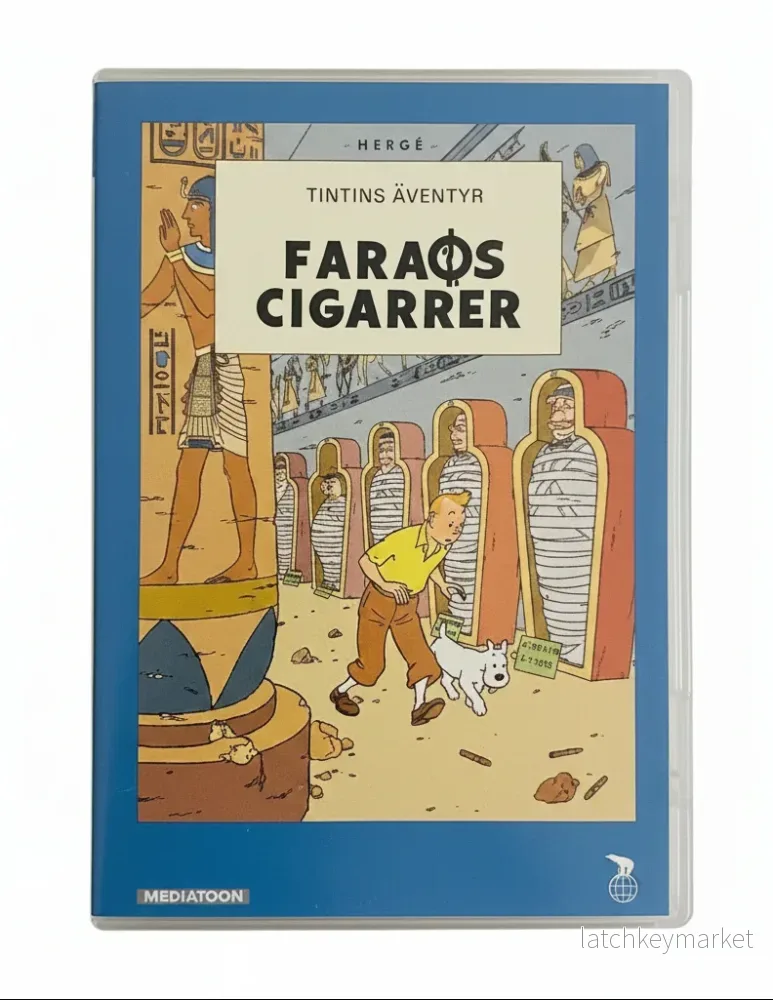 Tintins Äventyr: Faraos Cigarrer – DVD