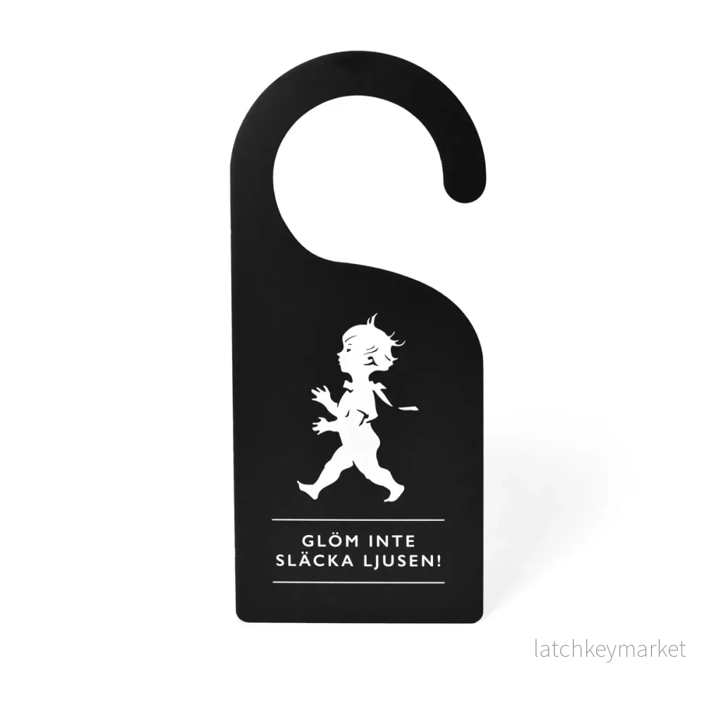 Solstickan Släck ljusen skylt Solstickan Släck ljusen skylt