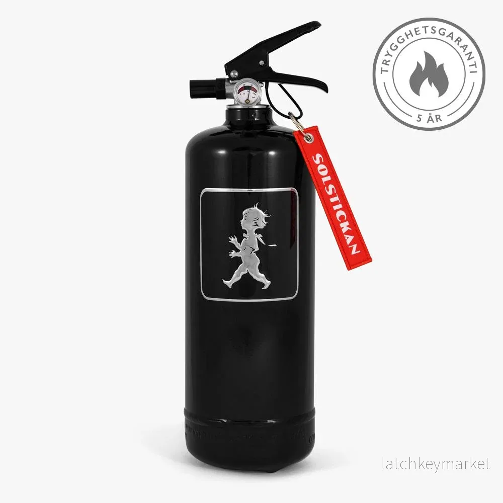 Solstickan Brandsläckare svart/silver 2kg Solstickan Brandsläckare svart/silver 2kg