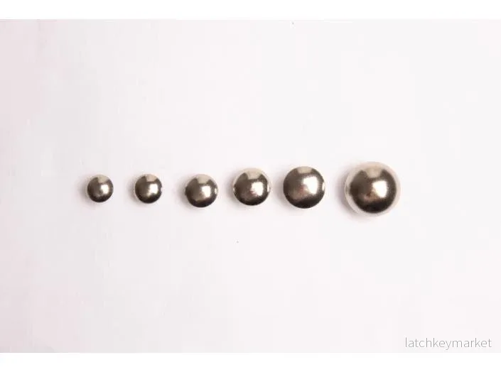 Möbelspik – Slät rund – Silver Möbelspik – Slät rund – Silver