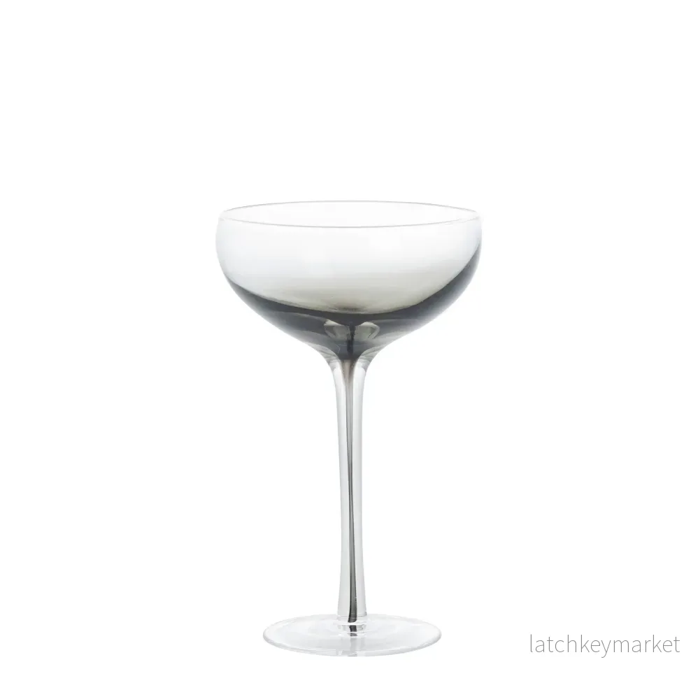 Victorinne cocktailglas H19 Ø11 cm. røykfarget