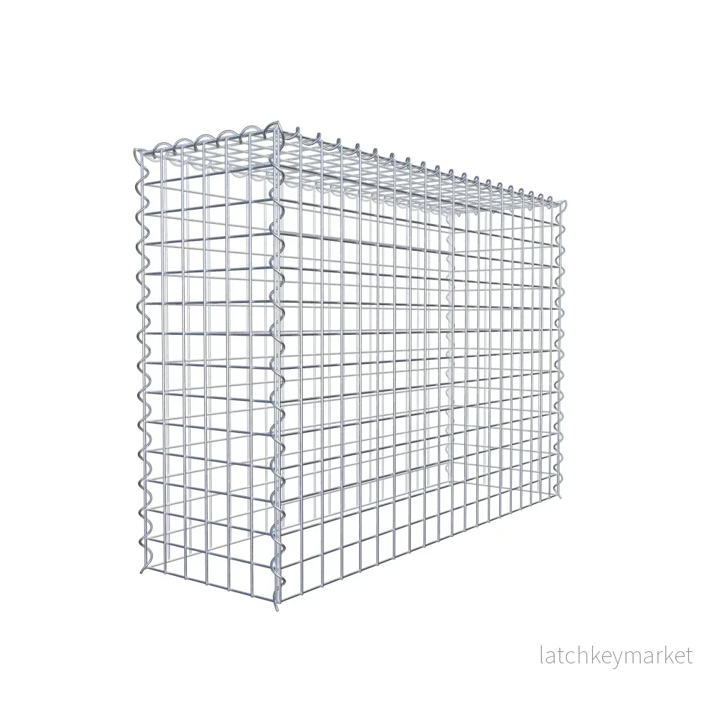 Påväxt gabion typ 3 100 cm x 70 cm x 30 cm (L x H x D), maskstorlek 5 cm x 5 cm, spiral - Bild 3