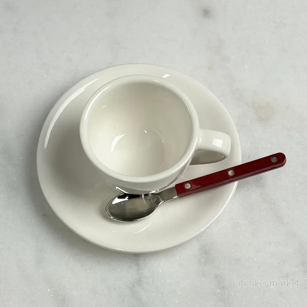Sabre Paris Little Espresso Spoon Burgundy - Bild 3