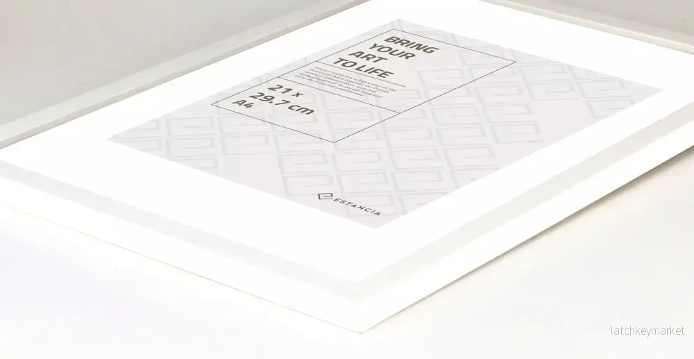 GALANT VIT med plexiglas 30x40 - Bild 3