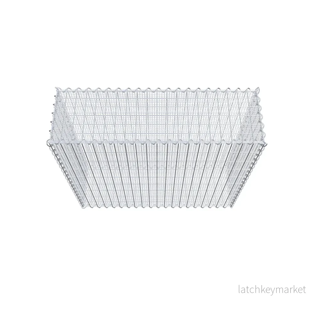 Sandgabion 100 cm x 90 cm x 30 cm (L x H x D), maskstorlek 5 cm x 10 cm, spiral - Bild 3