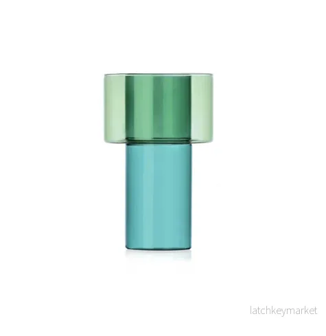 Vase Boreale Petrol & Green Vase Boreale Petrol & Green