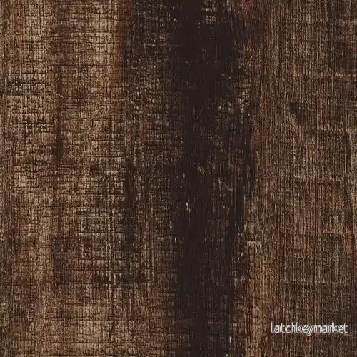 Mörk rustik träöverdrag – NF83 Drivvedsbrun 122 cm