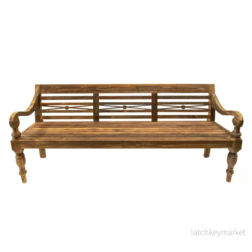 Vintage trädgårdssoffa teak Lena