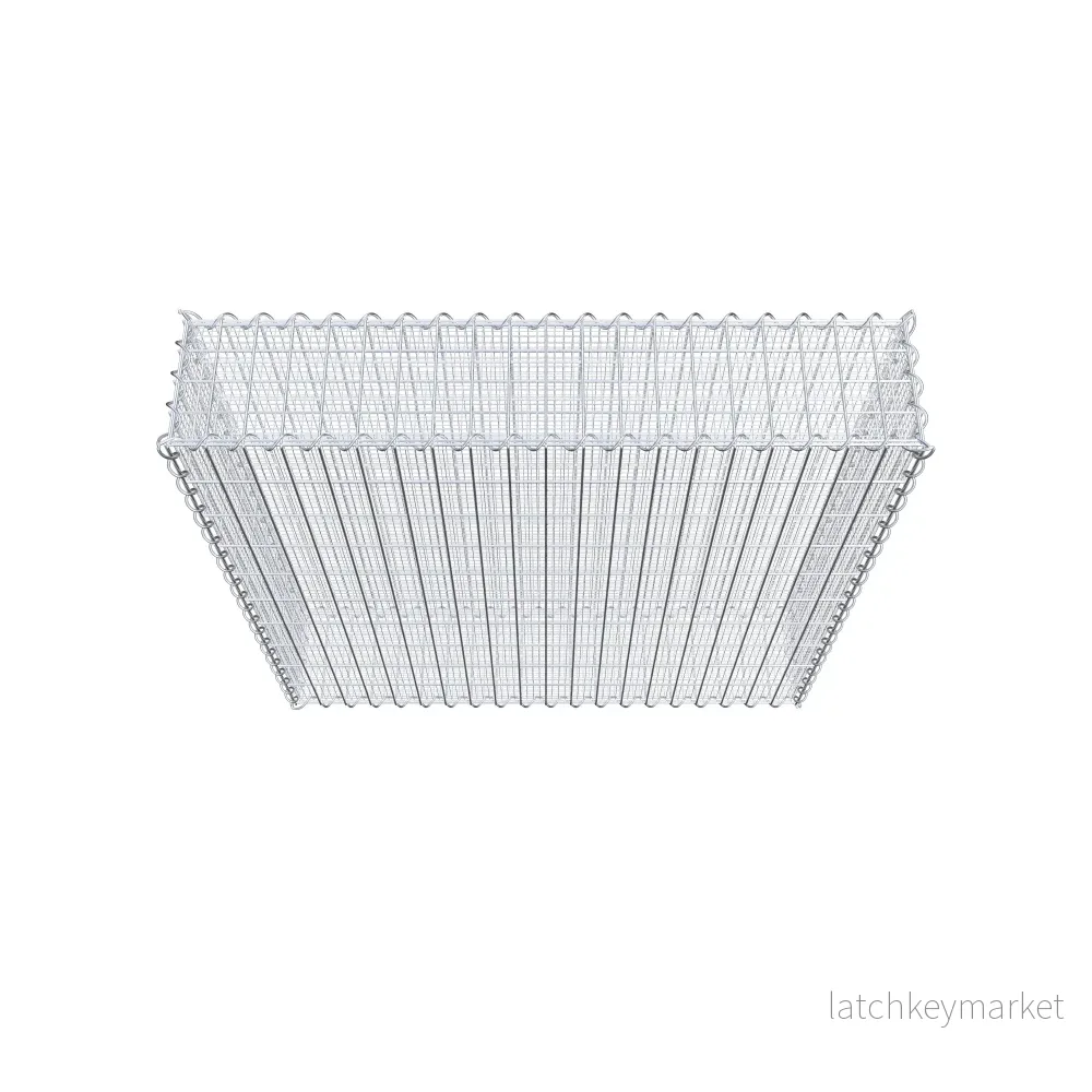 Sandgabion 100 cm x 100 cm x 20 cm (L x H x D), maskstorlek 5 cm x 10 cm, spiral - Bild 3