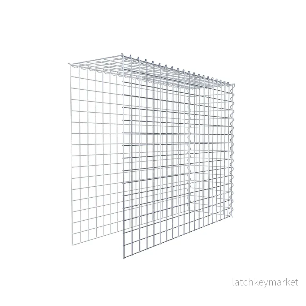 Påväxt gabion typ 4 100 cm x 80 cm x 30 cm (L x H x D), maskstorlek 5 cm x 5 cm, spiral - Bild 3