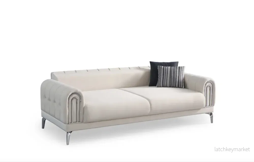 Navy 3-Sits Soffa