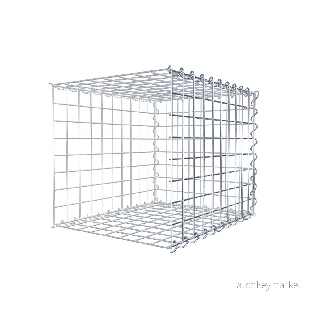 Extra gabion typ 2 50 cm x 40 cm x 40 cm (L x H x D), maskstorlek 5 cm x 5 cm, spiral - Bild 3