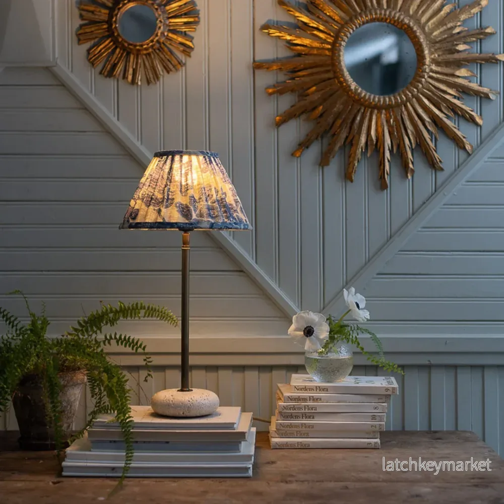 Lampskärm Ester Sunshine Blå D27 cm Alde & Lind - Bild 2