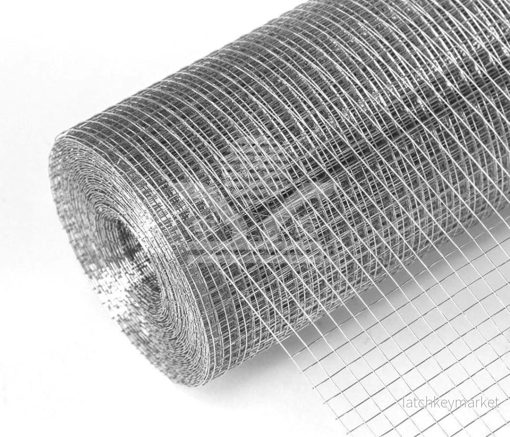 Trådrulle 12 m x 1 m x 0,8 mm, maskstorlek 12,7 x 12,7 mm - Bild 2