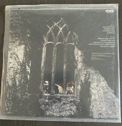 Meat Loaf - Bad Attitude LP 80-tal - Bild 2