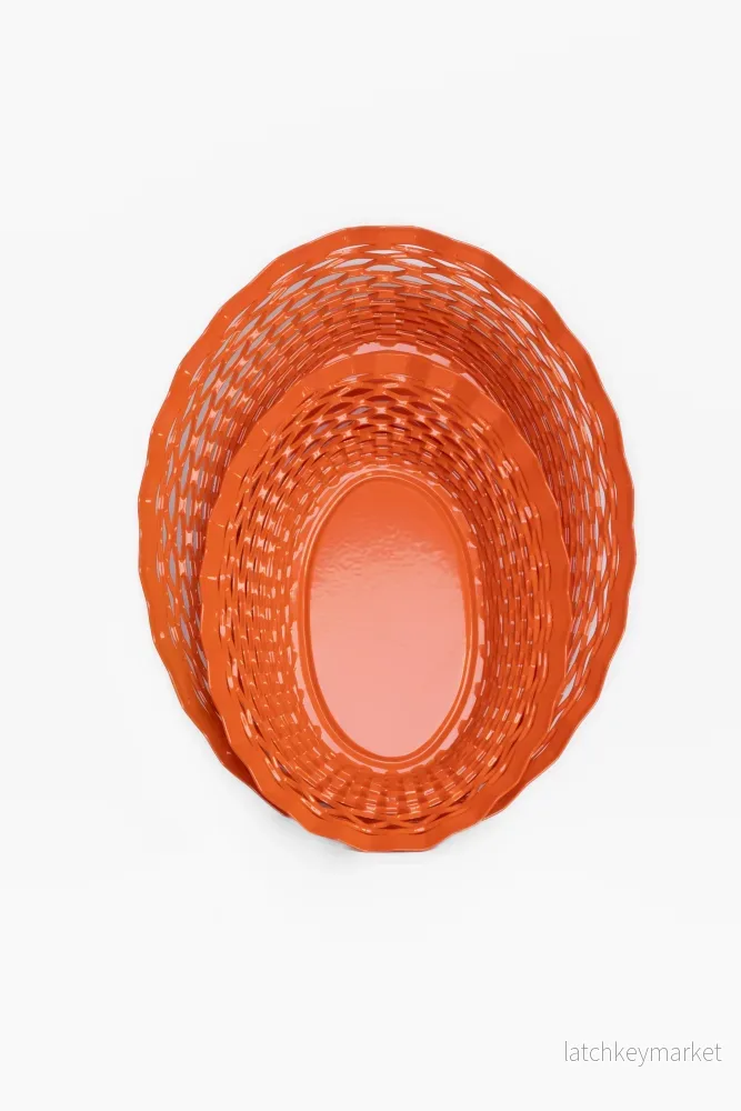 Bread Basket Large Orange Bread Basket Large Orange