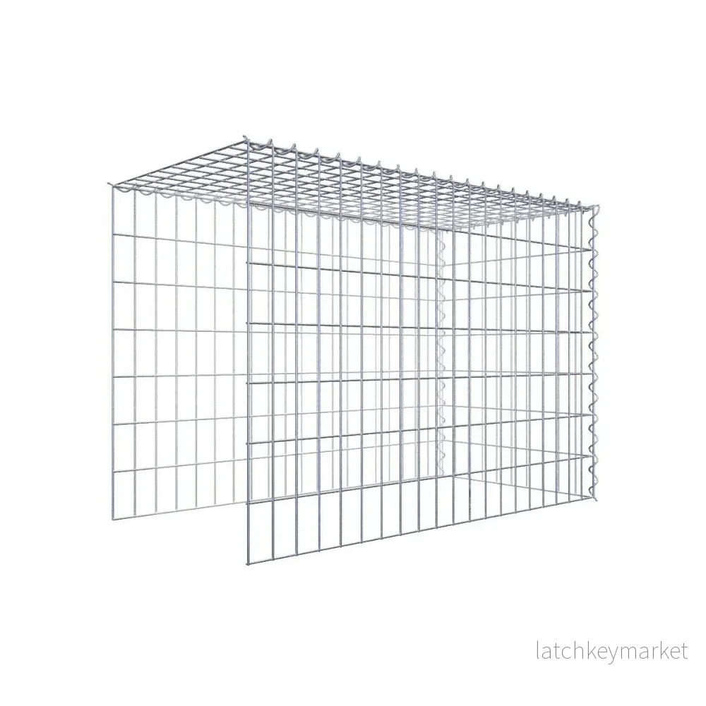 Extra gabion typ 4 100 cm x 70 cm x 50 cm (L x H x D), maskstorlek 5 cm x 10 cm, spiral Extra gabion typ 4 100 cm x 70 cm x 50 cm (L x H x D), maskstorlek 5 cm x 10 cm, spiral