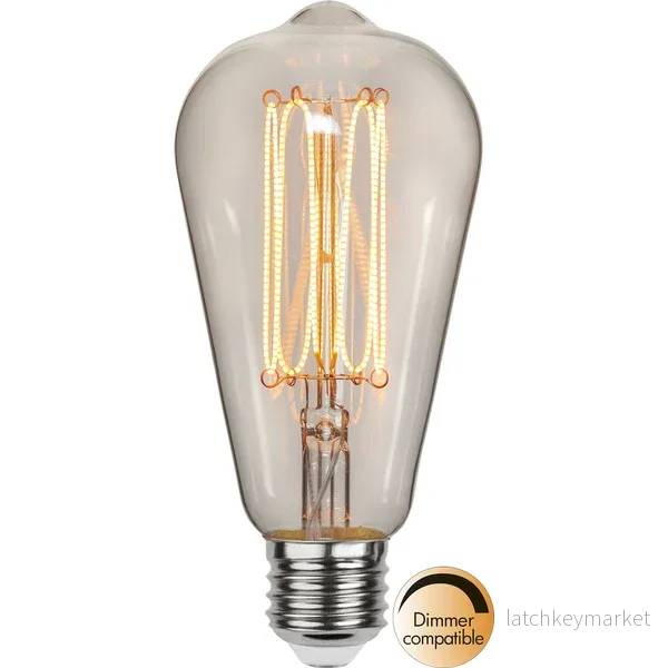 LED-lampa E27 ST64 DecoLED Grace clear LED-lampa E27 ST64 DecoLED Grace clear