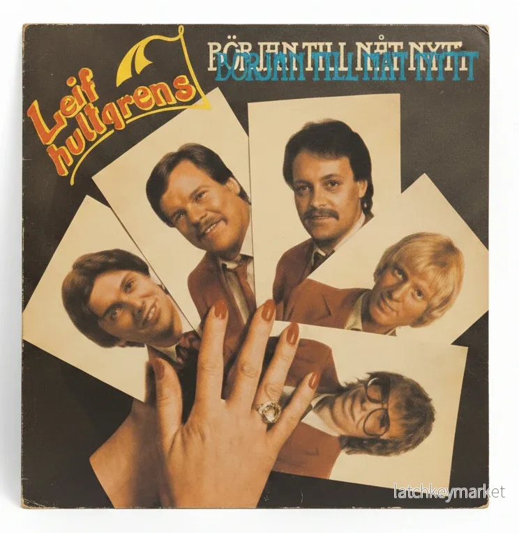 Leif Hultgrens – Början till nåt nytt (LP) – Unikt ex av Dansband 70/80 tal