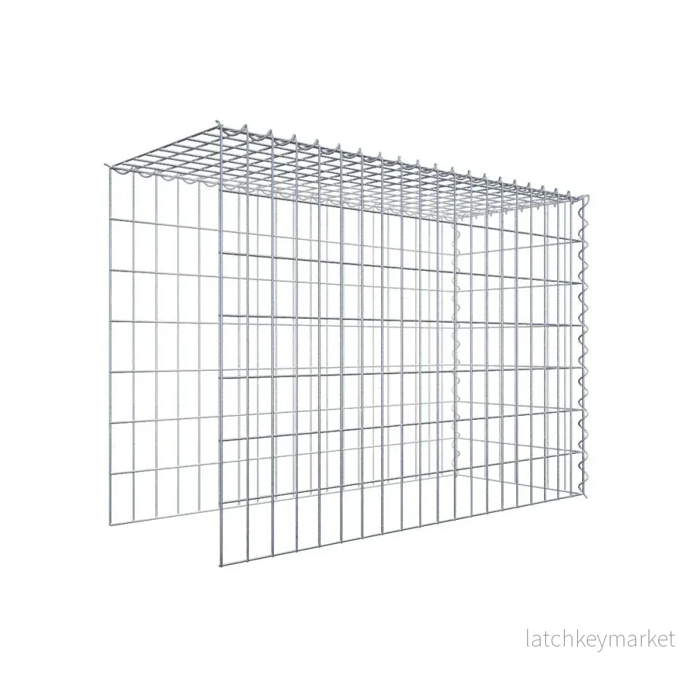 Extra gabion typ 4 100 cm x 70 cm x 40 cm (L x H x D), maskstorlek 5 cm x 10 cm, spiral Extra gabion typ 4 100 cm x 70 cm x 40 cm (L x H x D), maskstorlek 5 cm x 10 cm, spiral