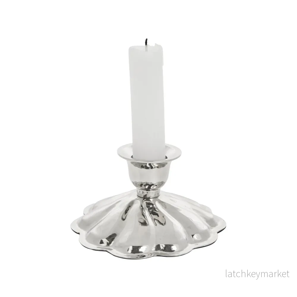 Scallia ljusstake 10,5x10,5 cm. Silver - Bild 2