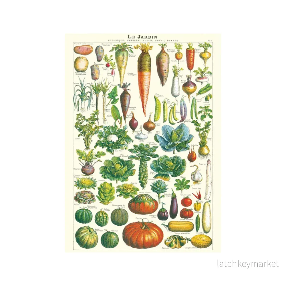 Vintage poster grönsaker ’Le jardin’ Vintage poster grönsaker ’Le jardin’