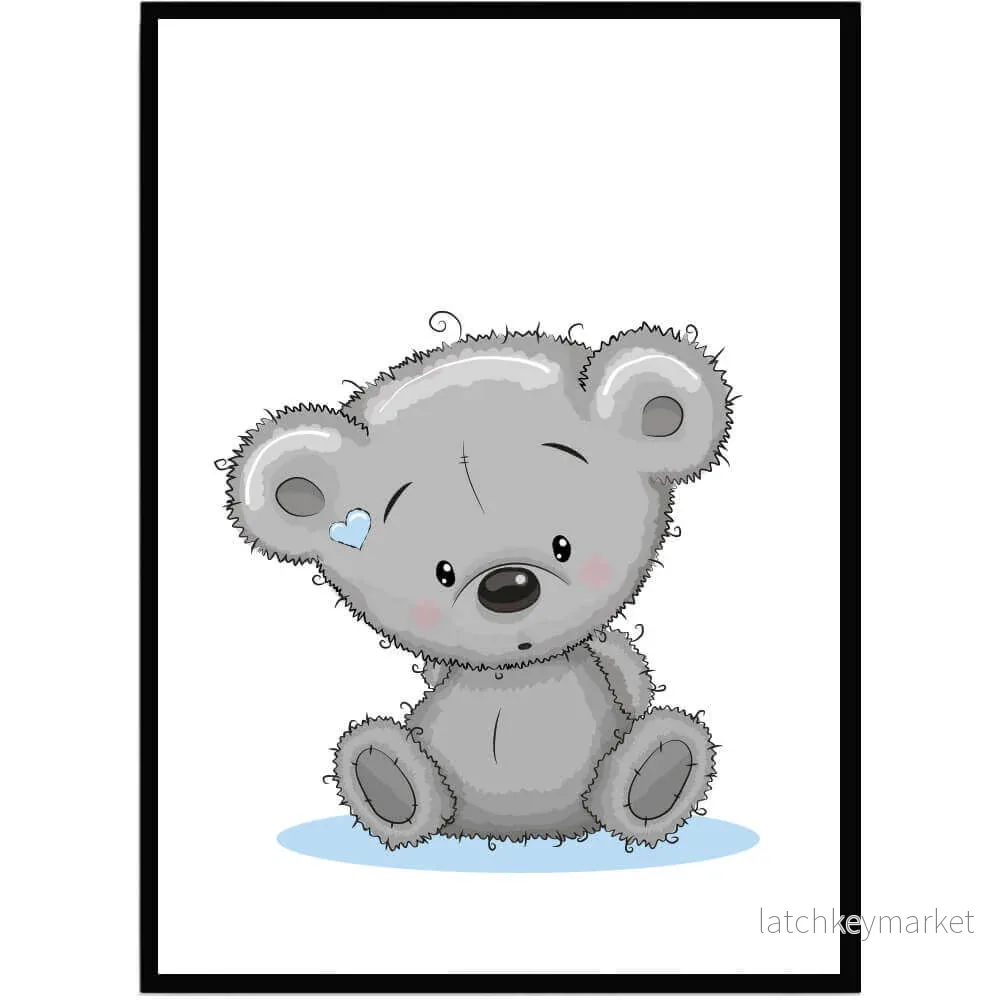 Barntavla – Baby björn blå Barntavla – Baby björn blå
