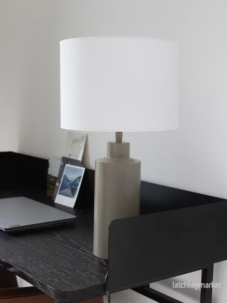 Bordslampa Solo 55 cm Beige/Vit - Bild 2