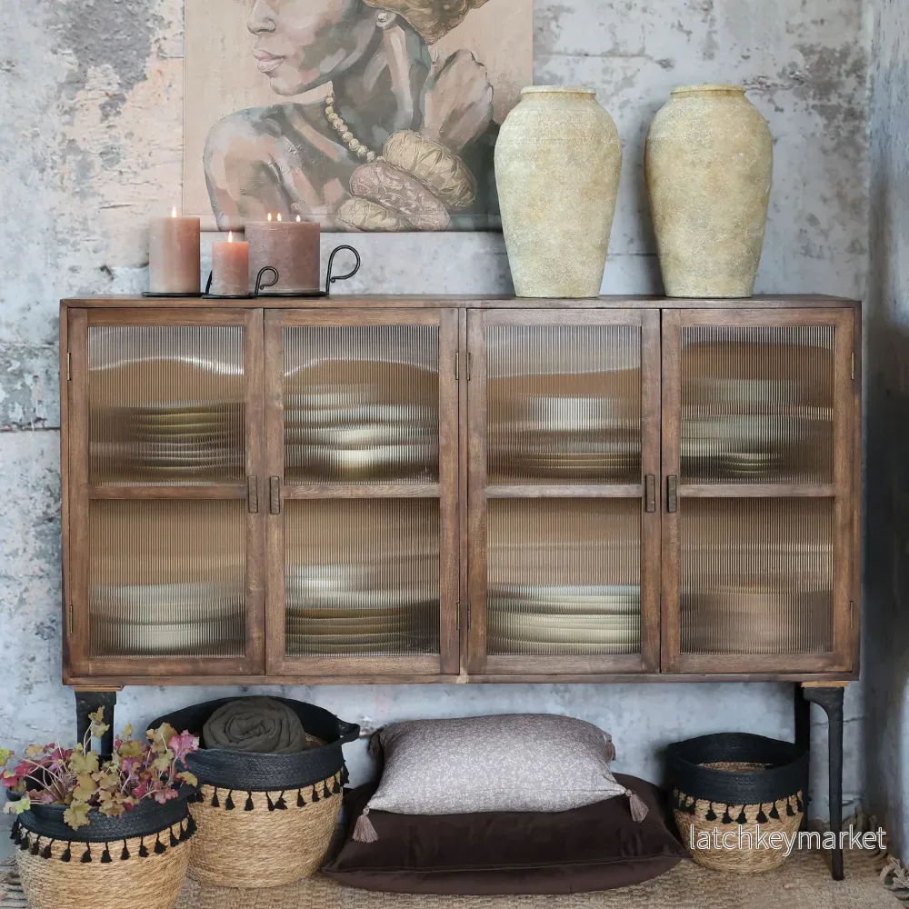 Chic Antique Skänk H112/L150/B37 cm natur