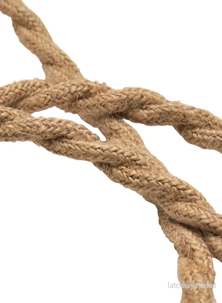 Takupphänge Textil Tvinnad Jute - Bild 2