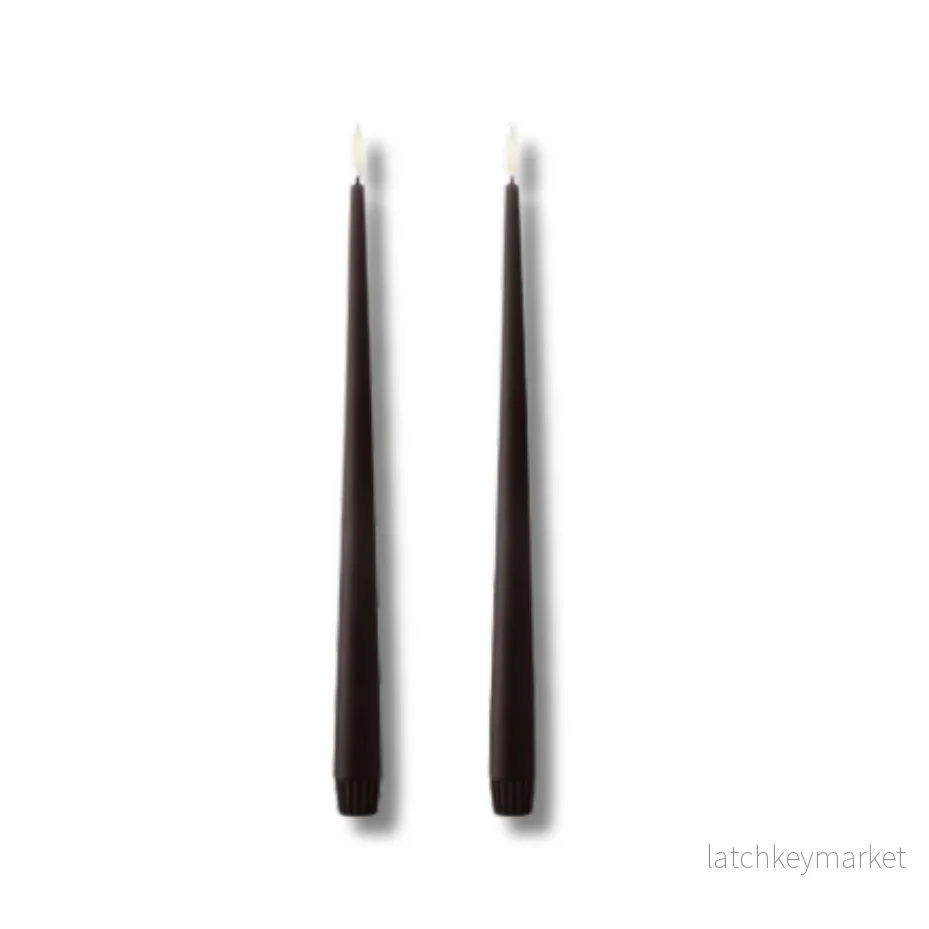 ESTER & ERIK LED ljus 2 pack ESPRESSO 40 CM ESTER & ERIK LED ljus 2 pack ESPRESSO 40 CM