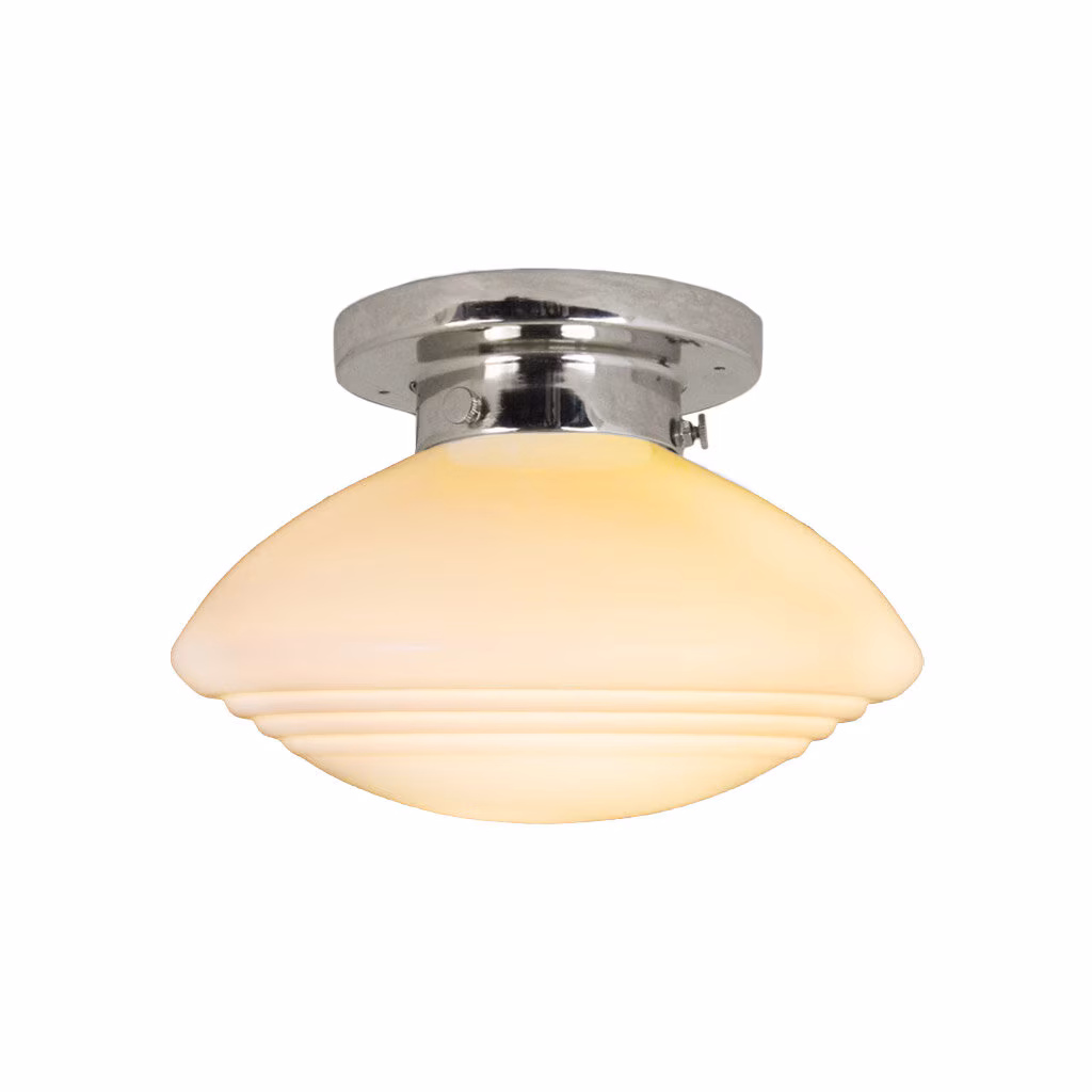 Badrumslampa Tak Hulda Nickel/Opal Vit - Bild 2