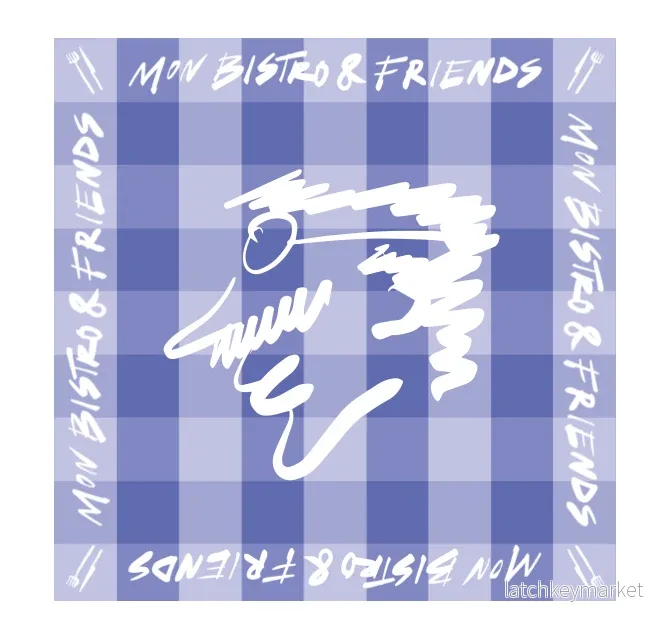 Mon Bistro Face Scarf Mon Bistro Face Scarf