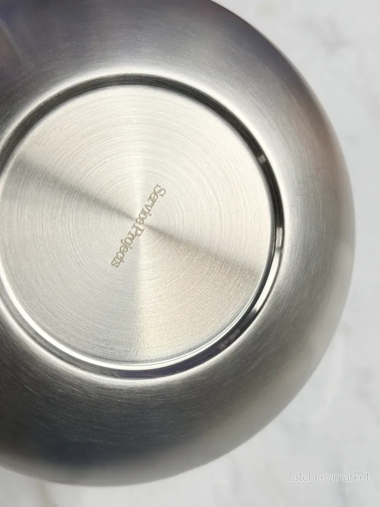 Service Projects Stainless Steel Bowl - Bild 2