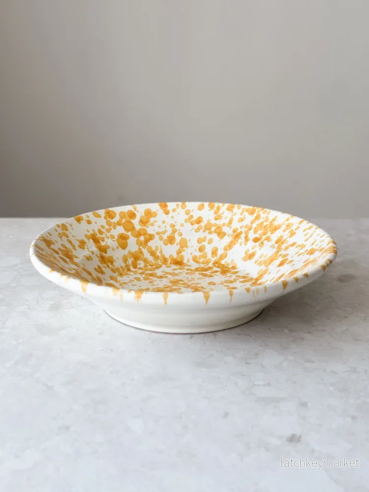 Spruzzi Serveringsskål 30 cm, Gul