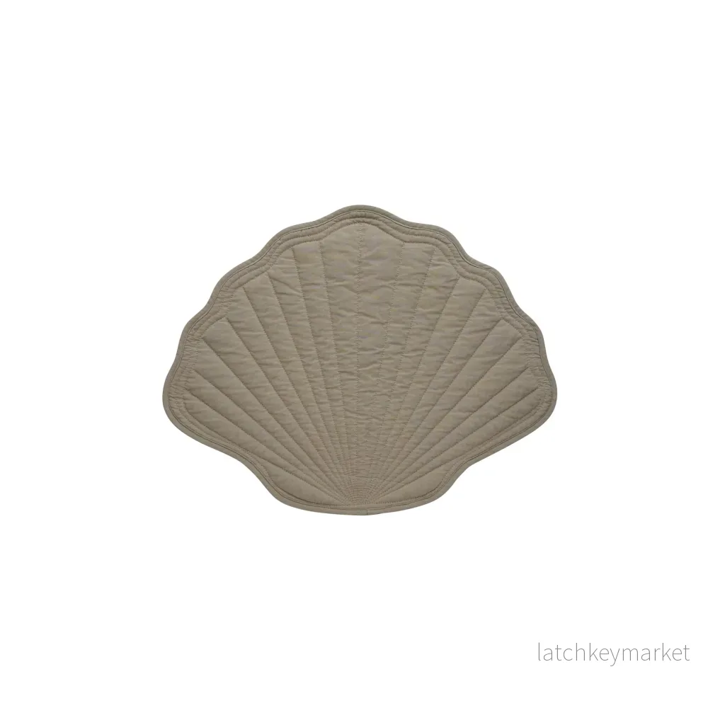 Nerina bordsunderlägg snäckskal 47×36 cm. Linne Nerina bordsunderlägg snäckskal 47×36 cm. Linne