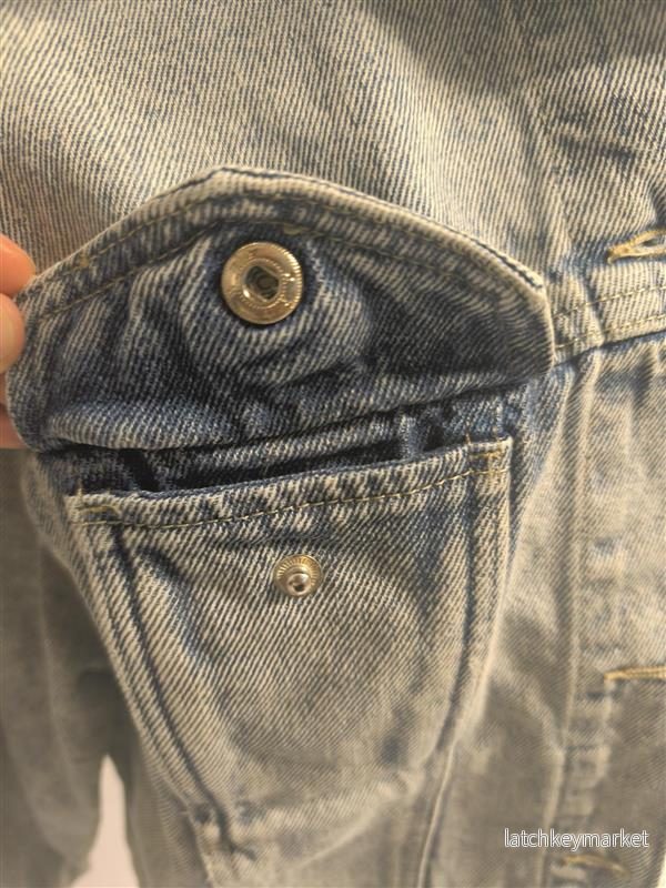 H&M Jeansjacka, Strl S - Bild 3