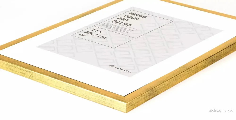 GALANT GULD med plexiglas 30x40cm - Bild 3