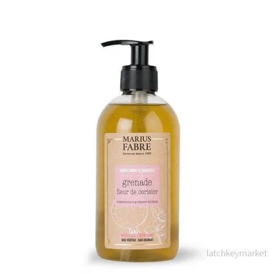 Marius Fabre Marseille Soap Cherry Blossom & Pomegranate Marius Fabre Marseille Soap Cherry Blossom & Pomegranate